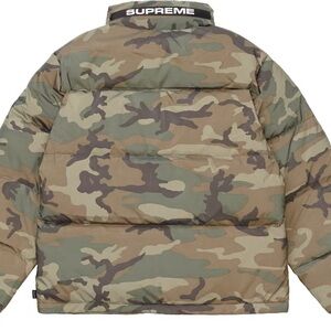 Supreme Camouflage Puffer Jacket